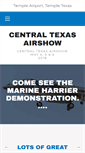 Mobile Screenshot of centraltexasairshow.com